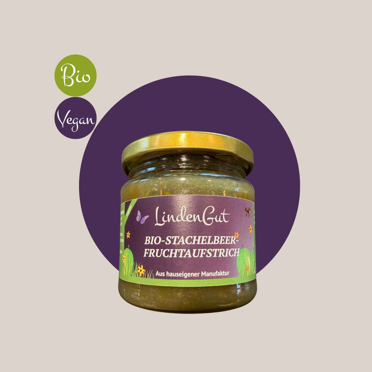 Organic Gooseberry Fruit Spread